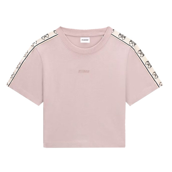 Guess Γυναικεία κοντομάνικη μπλούζα Britney Crop Tee